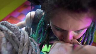 Bound by Lust: Anuskatzz Surrenders to Illuz’s Sinful Strap-On