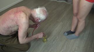 Rinse your nose with the home helpers piss!